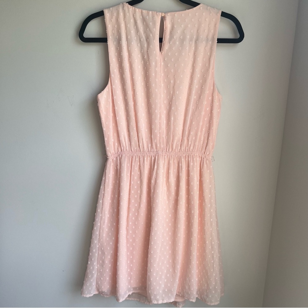 Elle Blush Polka Dot Dress - Size 6 - Picture 7 of 9